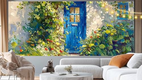 Diamond Painting Sommer Diamond Painting Groß XXL 70x40 cm, 5D Diamant Painting Bilder Haus Malen Nach Zahlen Erwachsene Basteln Crystal Art Stickerei Malerei Kit, Home Decor Geschenk für Mädchen m153 von Mailielie