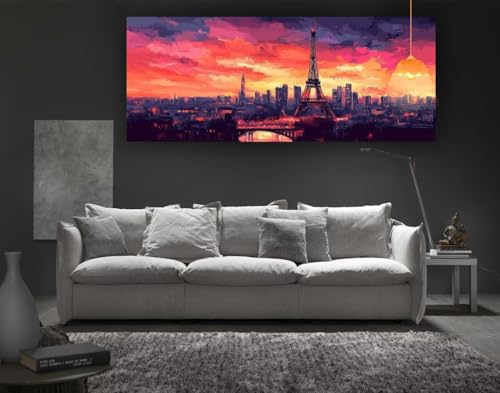 Diamond Painting Stadt Diamond Painting XXL 100x200 cm, 5D Diamant Painting Bilder Landschaft Malen Nach Zahlen Erwachsene Crystal Strass Stickerei Malerei Kit, Home Decor, Geschenk für Mädchen fa241 von Mailielie