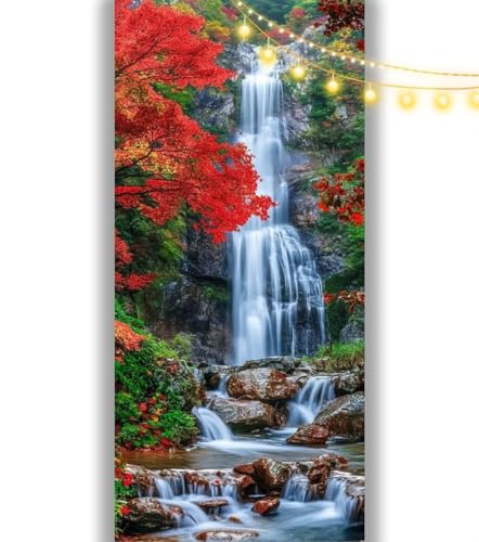 Diamond Painting Wald Diamond Painting Groß XXL 120 x 60 cm, 5D Diamant Painting Bilder Wasserfall Malen Nach Zahlen Erwachsene Crystal Strass Stickerei Malerei, Home Decor Geschenk für Mädchen ll1073 von Mailielie