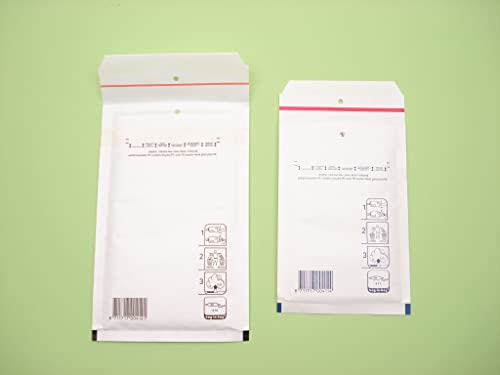 MAILmedia 411100 Luftpolster-Versandtaschen, Typ A11, weiß, 5 g von MAILmedia