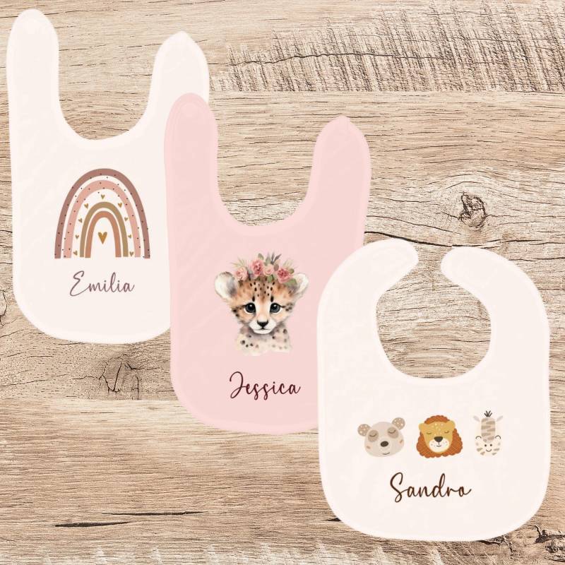 Personalized Baby Bib, Toddler Gift, New Mom Shower Gift For Kids von MaisonSoul