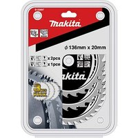 makita B-33897 Kreissägeblätter-Set 3-teilig von Makita