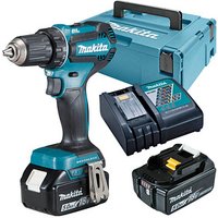 makita DDF485RTJ Akku-Bohrschrauber-Set 18,0 V, mit 2 Akkus von Makita