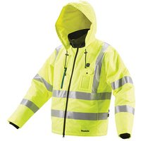 makita unisex beheizbare Jacke DCJ206ZS neongelb Größe S von Makita