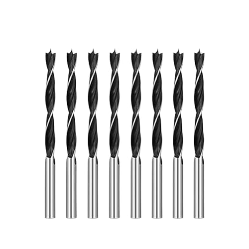 8 Teile/satz Holz Bohrer Set 3MM-10MM Bohrer Bits Kit for Holzbearbeitung Holz Werkzeuge Spiral Bohrer bit High Carbon Stahl(8PCS 3mm) von MalUanqq