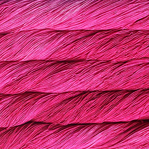 Malabrigo Sock Farbe 093 Fucsia, 100g handgefärbte Wolle mit Farbverlauf, Sockenwolle handgefärbt, Merinowolle mit Farbverlauf von Malabrigo / theofeel