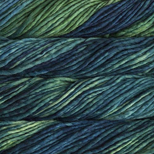 Malabrigo Rasta Garn 809 Solis - 100% Baumwolle, Grün, 2 mm von Malabrigo