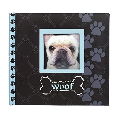 Malden International Designs Woof Fotoalbum, 212 x 15 cm, Blau von Malden