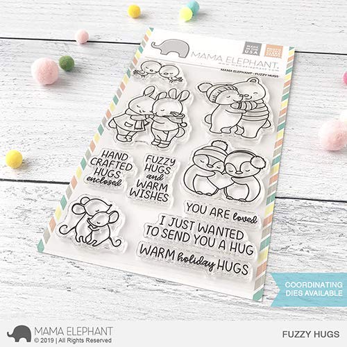 Mama Elephant, Clear Stamp, Fuzzy Hugs von Mama Elephant