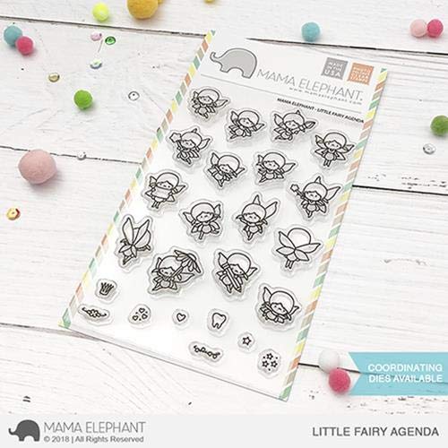 Mama Elephant, Clear Stamp, Little Fairy Agenda von Mama Elephant