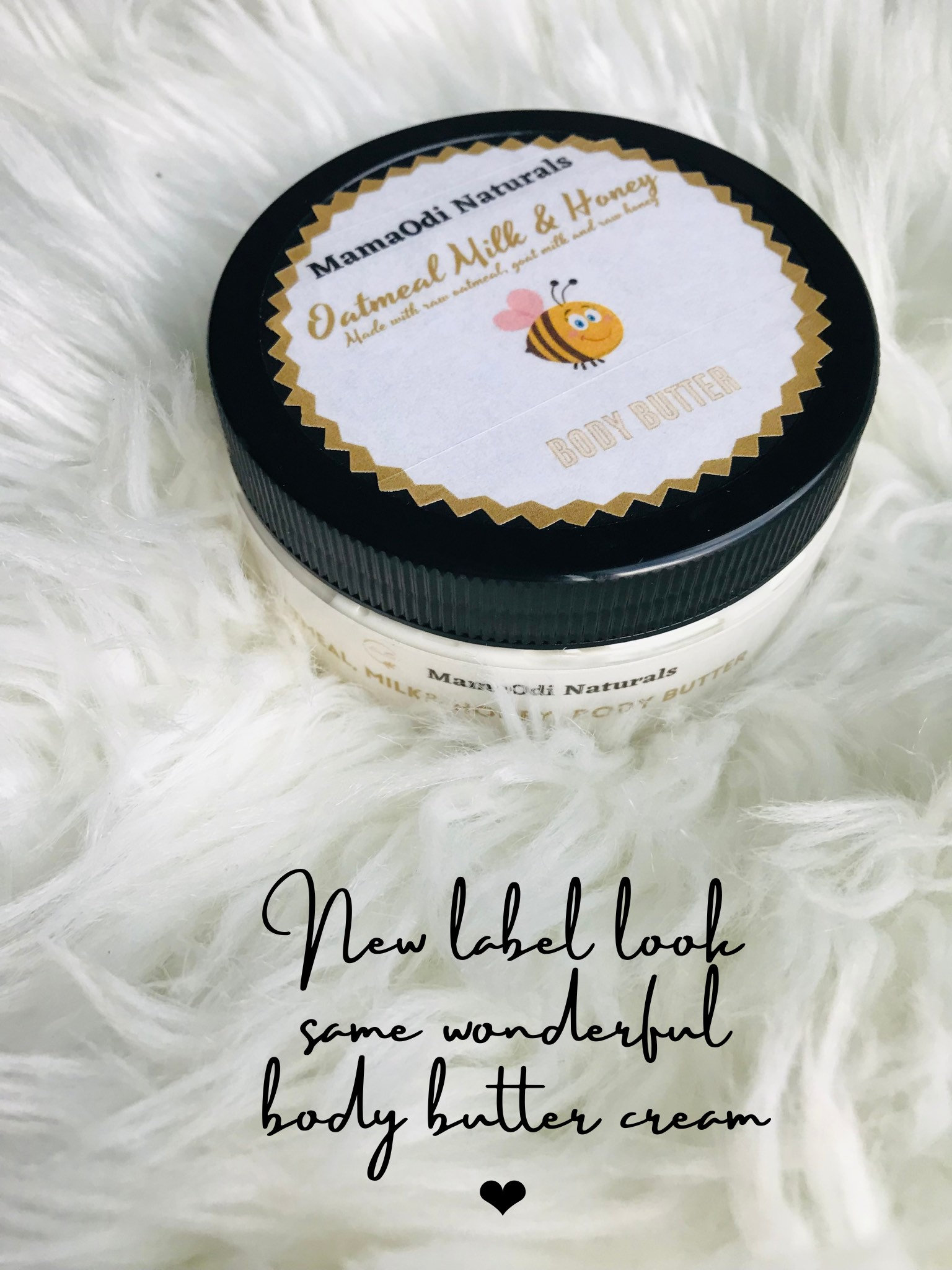 Haferflocken, Milch & Honig Körperbuttercreme Lotion Mit Rohem Und Kolloidem Hafer Ziegenmilch | Seifenstück Geschenk von MamaOdiNaturals