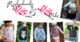 Raglanhoodie Kaja/Kajo Kids von Mamili1910