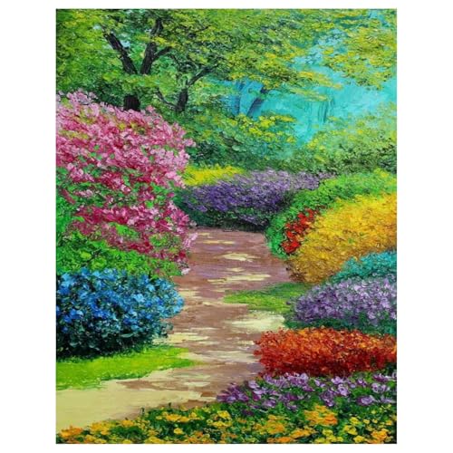 Landschaft Diamond Painting Erwachsene Wald Diamant Painting Full DIY Diamant Kunst Malerei Stickerei Set Home Wand Dekor 30x40cm von Mandun Art