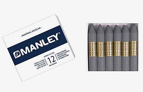 Alpino Manley 75 Wachsmalstifte, 12 Stück von Manley