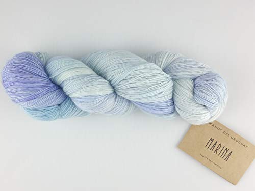 Manos Del Uruguay Marina N0036 Lavanda, 100g, Lace Merino Wolle handgefärbt von Manos del Uruguay