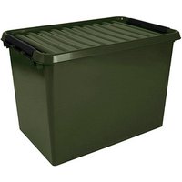 maped the q-line Aufbewahrungsbox 72,0 l grün, schwarz 40,0 x 60,0 x 42,0 cm von Maped