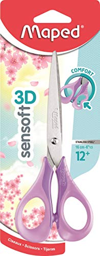 Maped 486291 Schere, Edelstahl, Pastell Violett, 16 cm von Maped