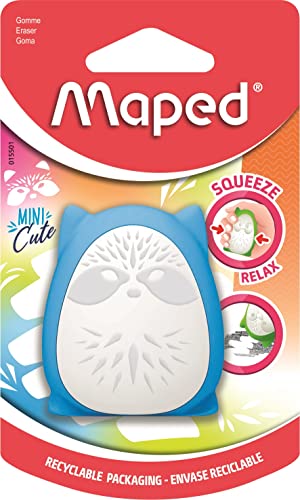 Maped - Quetsch-Radierer Mini Cute - mit Knautscheffekt - blau von Maped