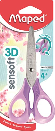 Maped 484291 Schere, Edelstahl, Pastell Violett, 13 cm von Maped