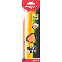 maped BLACK'PEPS Bleistifte HB naturbelassen, 6 St. von Maped