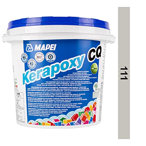 MAPEI Kerapoxy CQ Epoxidharz Fugenmörtel 3 kg 111 silbergrau von Mapei