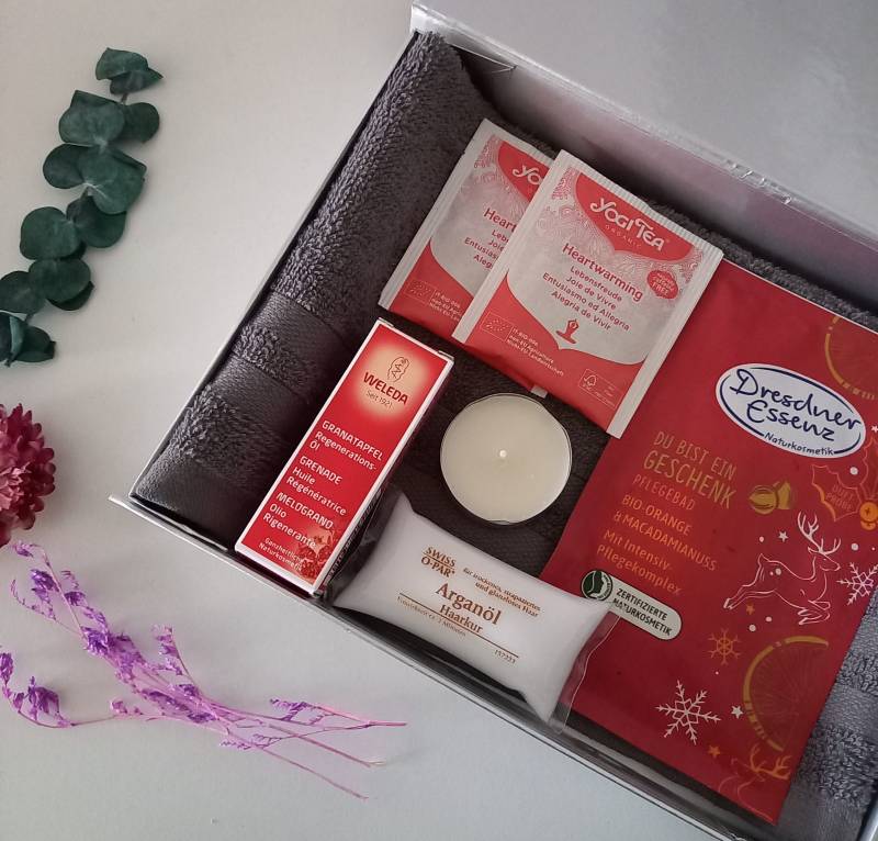 Geschenk Box Kleine Auszeit Du Bist Ein Beauty Kosmetik Set Tee Entspannung Wellness von MarLinKreationen