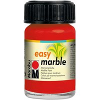 Easy Marble Marmorierfarbe, Marabu, 15 ml - Kirschrot von Rot