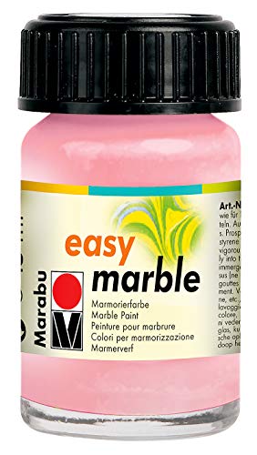 Marabu 033 Einfache Marmorfarbe, 15 ml, Rosa von Marabu