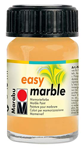 Marabu 084 15 ml Einfache Marmorfarbe, Gold von Marabu