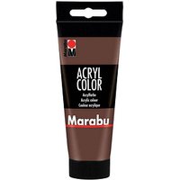 Marabu Acrylfarbe mittelbraun 100 ml von Marabu