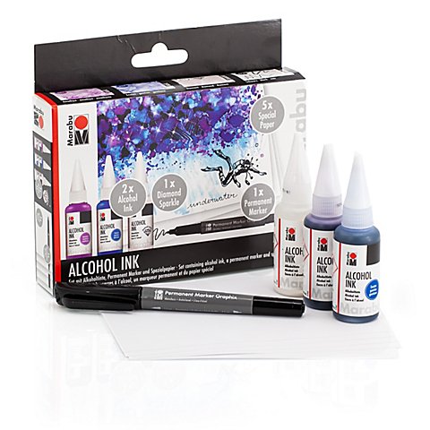 Marabu Alcohol Ink Set "Underwater" von Marabu