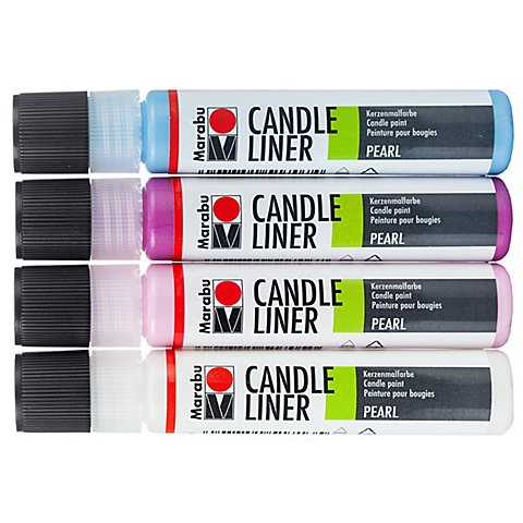 Marabu Candle-Liner-Set Trend, 4x 25 ml von Marabu