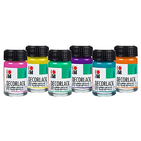 Marabu Decorlack "Trend", 6x 15 ml von Marabu