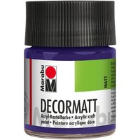 Marabu-Decormatt, 50ml - Dunkelviolett von Marabu