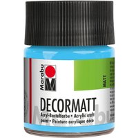 Marabu-Decormatt, 50ml - Hellblau von Blau