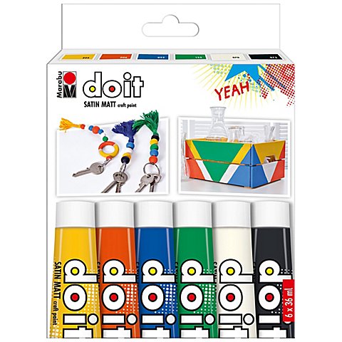 Marabu Do It Acrylfarben, 6x 36 ml von Marabu