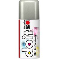 Marabu Do it High Gloss Acrylspray Sprühfarbe silber von Marabu