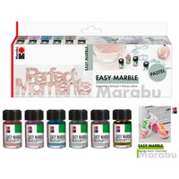 Marabu EASY MARBLE-Set "PASTELL" von Multi