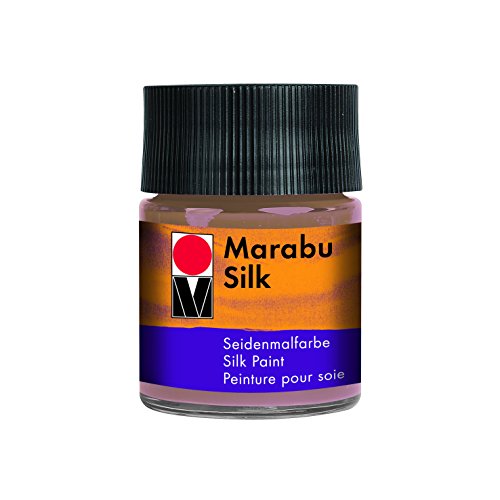 Marabu Jar 50 ml, Seide Paint, mittel braun, 5 X 5 X 7,7 cm von Marabu