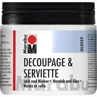 Marabu-Serviettenlack + Kleber, glänzend, 500ml von Marabu