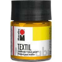 Marabu Textil, 50 ml - Mittel-Gelb von Marabu