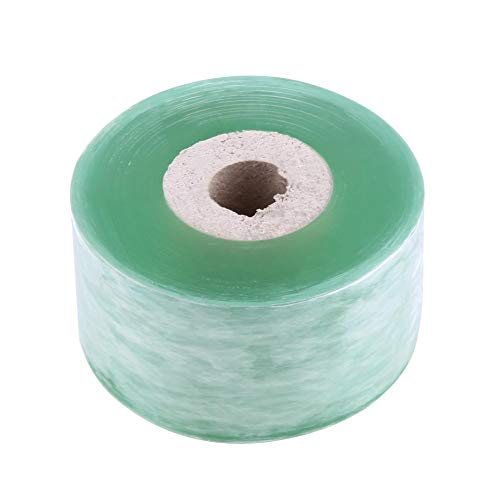 Veredelungsband, 3CM * 100M Selbstklebend Grün Pfropfband für Obstbaüme Transparent Pfropfen Band für Garten Baum Sämling, PVC-Pfropfband von Maranon