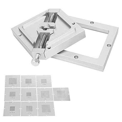 HT90 BGA Reballing Rework Station, BGA Reballing Schablonen-Kits, Diagonale Vorlage für Computer-CPU-Telefone von Marhynchus
