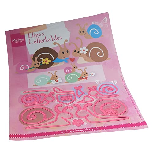 Marianne Design COL1526, Papier, Rosa, One Size, 15 Piece von Marianne Design