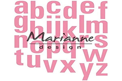 Marianne Design Collectables, Alphabet XXL, für Detaillierte Stanzformen und Prägedetails im Papierhandwerk von Marianne Design