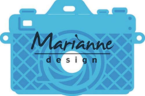 Marianne Design MDLR0605 Photo Camera Stanzform, Metall, blau, M von Marianne Design