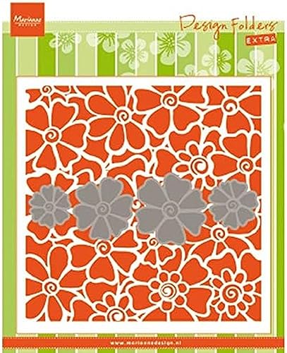 Marianne Design Marianne Designs und Ordner Embossing, Mohnblumen, für Papierbastelarbeiten Design Folder Poppies, Kunststoff, 0 von Marianne Design