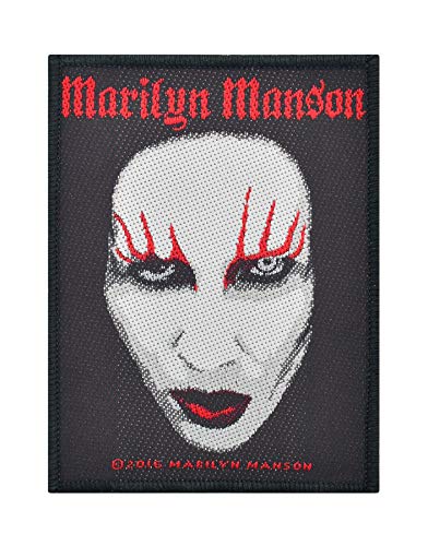 MARILYN MANSON FACE Patch/ Aufnäher von Marilyn Manson