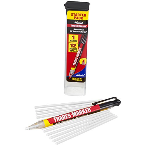 Markal 96130 trades-marker Starter-Pack, weiß von Markal