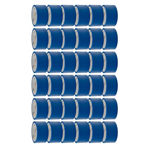 Klebeband Farbe: Blau 48mmx45m Paketband Packband Bunt Akryl (36 Rollos) von Marke